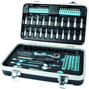 Brüder Mannesmann QUANTOOL Q25003 Bitset - 116-delig - HDPE