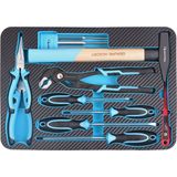 Brüder Mannesmann QUANTOOL - Gereedschapsset - 48-delig - Maritiem