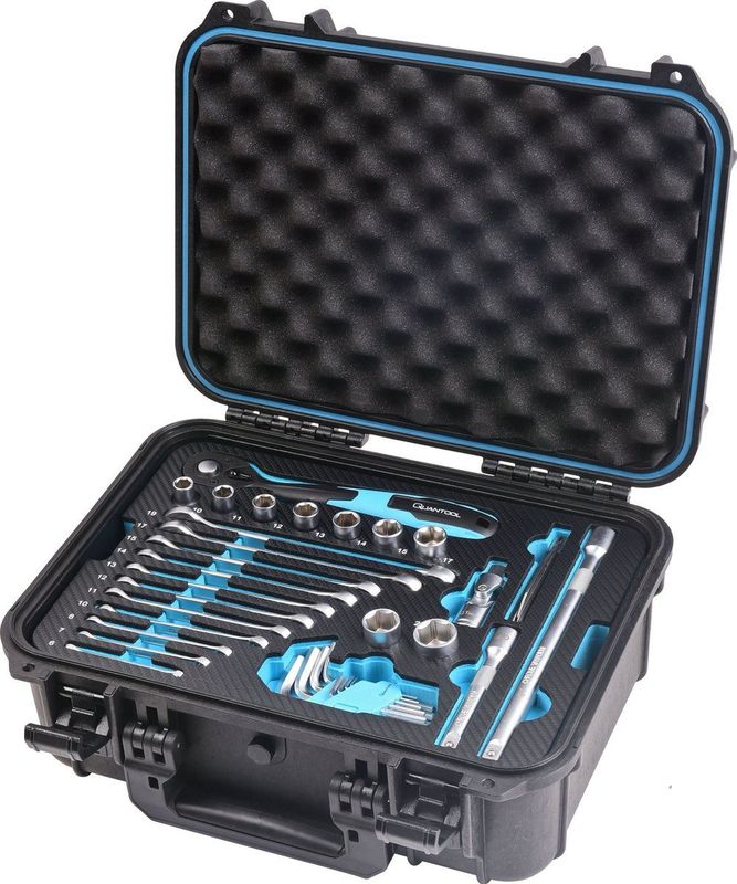 Brüder Mannesmann QUANTOOL - Gereedschapsset - 48-delig - Maritiem