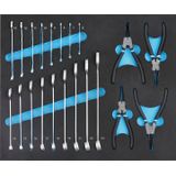 Mannesmann gereedschapwagen 217 delig quantool