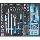 Mannesmann gereedschapwagen 217 delig quantool