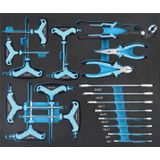 Mannesmann gereedschapwagen 217 delig quantool