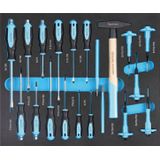 Mannesmann gereedschapwagen 217 delig quantool