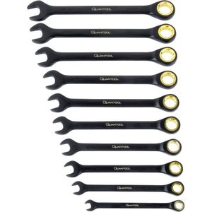 Brüder Mannesmann M19828 5-Piece Ratcheting Box Wrench Set 6-19 mm