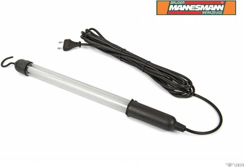 Mannesmann - Looplamp TL - Spatwaterdicht - 8 Watt - 230V - 5 Meter Kabel