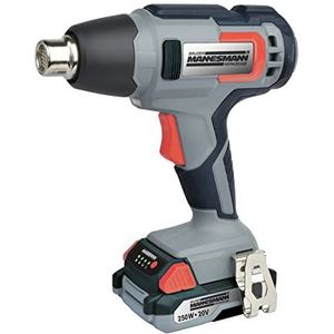 Brüder Mannesmann - Heteluchtblazer - 250W - 20V Lithium-Ion Accu
