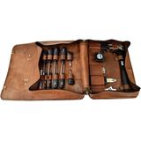 Brüder Mannesmann - M29048 Gereedschapstas - Leren - 25-delig