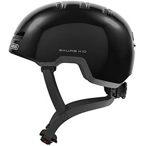 Abus helm Skurb Kid shiny black S 45-50cm