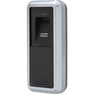 ABUS HomeTec Pro Bluetooth®-vingerscanner CFS3100 - voor het openen van de voordeur - met kap - voor de HomeTec Pro Bluetooth®-deurslotaandrijving CFA3100 - zilver
