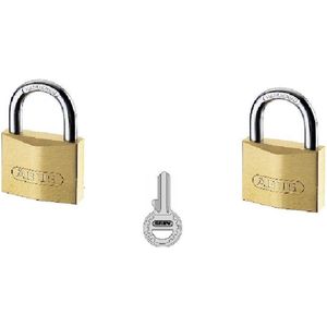 ABUS Hangslot gelijksluitend 65 40Mm Sl407 Messing