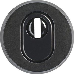 ABUS Deur-beschermingsrozet RHZS415 B7 donkerbruin met cilinderbescherming voor houten deuren 09405