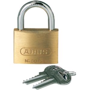 ABUS 60 verschillend sluitend hangslot met 2 sleutels 60/40
