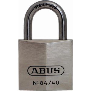 ABUS Hangslot chrome - 40mm - messing/RVS beugel
