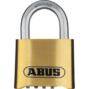 ABUS - 180IB/50 - Cijferslot - Messing - Weerbestendig - Gemonteerd - 6 Stuks