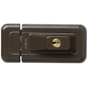 ABUS Abus 3010 AL0125 Extra raambeveiliging, veiligheidsslot voor ramen en deuren, gelijksluitend, ABUS-veiligheidsniveau 6, 31760, bruin