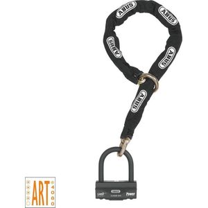 ABUS 410K Ultra U-slot voor fiets en elektrische scooter, praktisch en robuust fietsslot met praktische houder voor transport, fietsaccessoires, variant 150HB230, groen