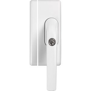 Abus raamslotgreep - wit - FO400N W - ALO125 - gelijksluitend