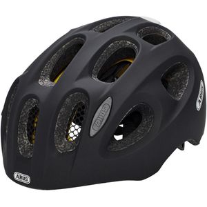 Abus Youn-I Black mit LED Rücklicht
