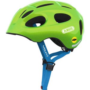 ABUS Youn-I MIPS Kinderhelm - Moderne Fietshelm voor Kinderen - Voor Meisjes en Jongens - Groen, Maat M​