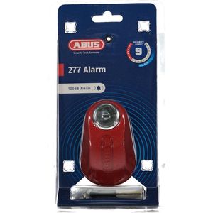 Abus 277a Alarmschijfslot Rood