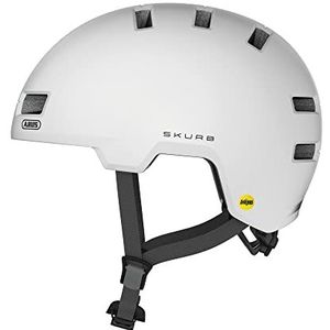 Abus Polar White M unisex volwassenenhelm, wit, maat M