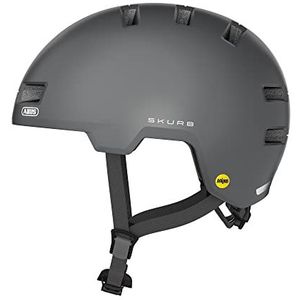 Abus Concrete Grey M, Unisex-volwassen helm, grijs (grijs), M