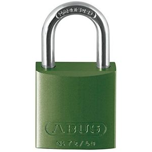 ABUS 43600 72/40 aluminium hangslot, ABUS Security Level 6 - groen