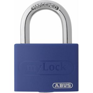 ABUS ABVS50005 Hangslot 43 mm Blauw Sleutelslot