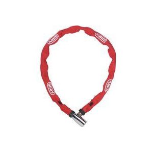 ABUS kettingslot 1500 Web - fietsslot van speciaal staal - 4 mm dikke ronde ketting - ABUS veiligheidsniveau 3 - 60 cm - rood