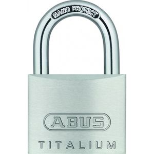 ABUS Titalium Hangslot - Zilverkleurig - Lichtgewicht - Corrosiebestendig