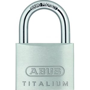 Abus Titalium 64TI/50 Vorhängeschloss, 50mm, Grau