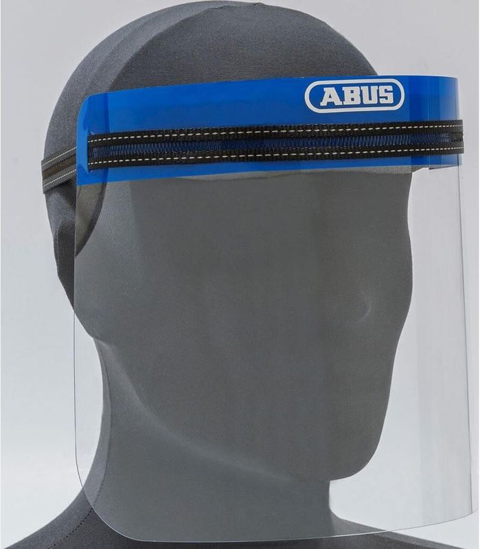 Abus Spatmasker - Transparant - Comfortabel - Blauw - 1 stuks