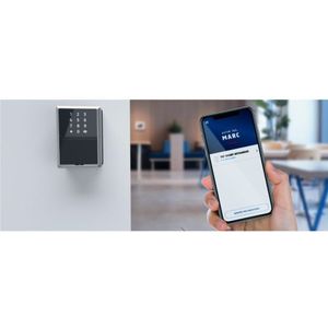 ABUS KeyGarage™ met Bluetoot - Voor Wandmontag - Tot 20 Sleutels / 30 Kaarten