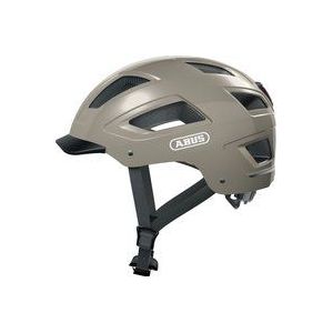 ABUS Hyban 2.0 Stadshelm - Stevige Fietshelm voor Dagelijks Gebruik met ABS-hardshell - Voor Dames en Heren - Grijs, Maat XL