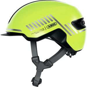 Abus - Hud Y - Fietshelm - Geel - Materiaal: Kunststof