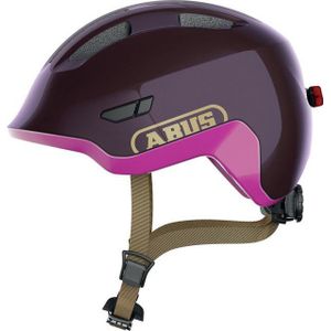 Abus Kinderhelm Smiley 3.0 S LED Royal Purple