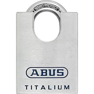 ABUS Mechanisch 96CSTI/50 Titanium gesloten beugel hangslot, 50 mm