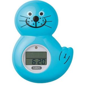 ABUS Robbi 73157 baby-/kinderbadthermometer met akoestisch signaal - timer en stopwatch - badkuip - blauw