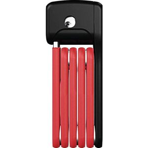 ABUS 6055/60, Folding lock, Red, Steel, Steel, Key, 600 mm