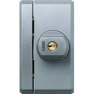 ABUS Raamslot FTS96A – slot met intuïtief vergrendelingsmechanisme en alarm, verschillende vergrendelingen, veiligheidsniveau 10-78556 – zilver