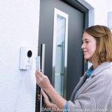 ABUS ABUS Security-Center Buitenunit voor Video-deurintercom via WiFi LAN, WiFi Eengezinswoning Wit
