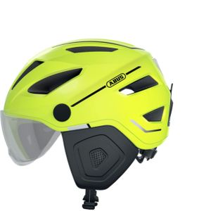 ABUS Pedelec 2.0 ACE - Fietshelm - Geel - Vizier & Oorkappen - Magnetische Sluiting