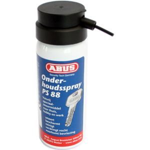 ABUS PS88 Onderhoudsspray - 125 ml - Vetvrij - Bescherming tegen Corrosie