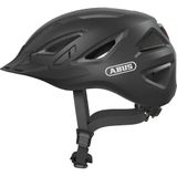 Abus - Urban-I 3.0 - Fietshelm - Velvet Black - LED-achterlicht en Insectenbescherming