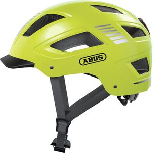 ABUS Unisex fietshelm, geel (signaal geel), L (56-61 cm)