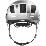 Abus Hyban 2.0 stadsfietshelm - Signal Silver M