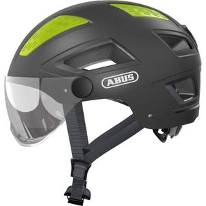 ABUS Hyban 2.0 ACE Stadshelm - Stevige Fietshelm voor Dagelijks Gebruik met ABS-hardshell - Voor Dames en Heren - Grijs, Maat M​