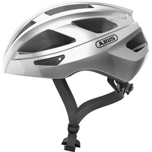 Abus Macator racefietshelm - Gleam Silver M