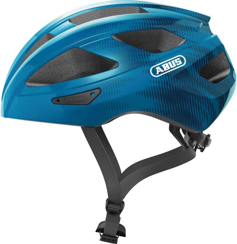 Abus Macator racefietshelm Steel Blue