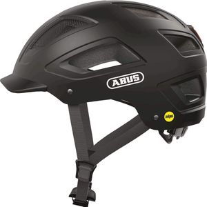 ABUS Velvet Black XL Unisex helm, zwart (rood)